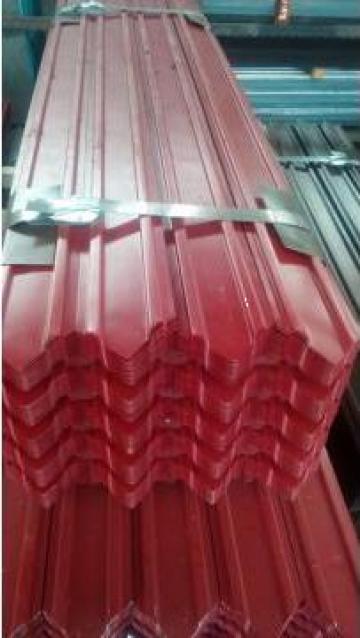 Sipca metalica pentru gard rosie