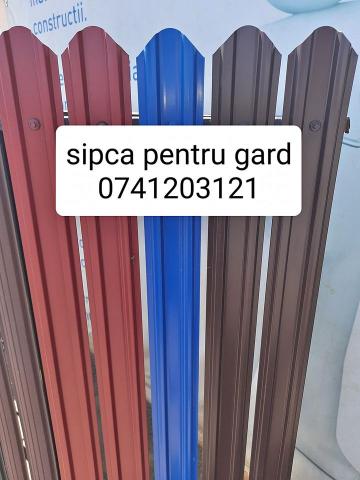 Sipca pentru gard din tabla vopsita