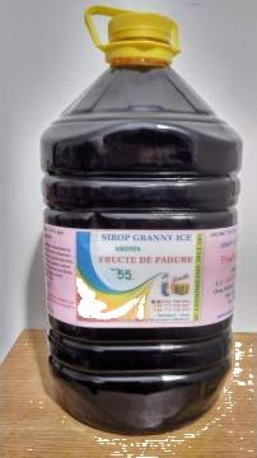 Sirop granita 5L - cu aroma fructe de padure