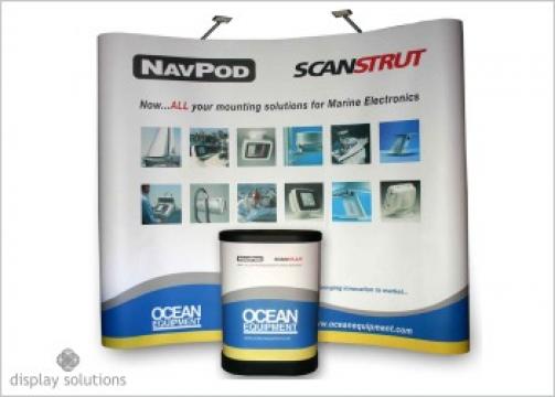 Sistem expozitional Pop-up Display