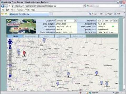 Sistem localizare auto GPS