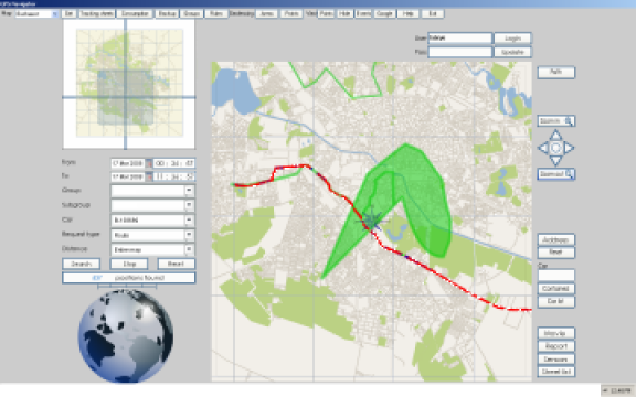 Sistem monitorizare GPS