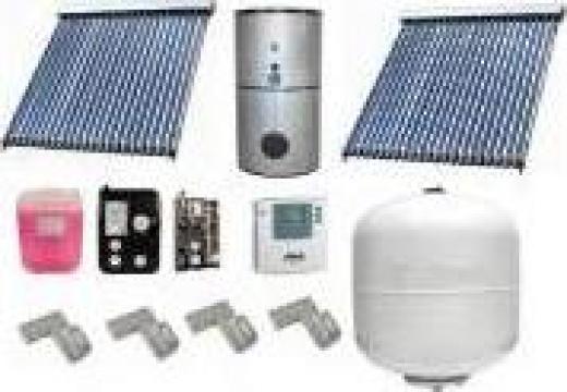 Sistem panouri solare cu tuburi vidate