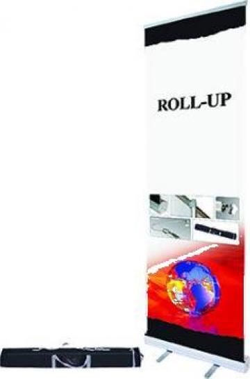 Sistem roll-up aluminiu 0.85 x 2m