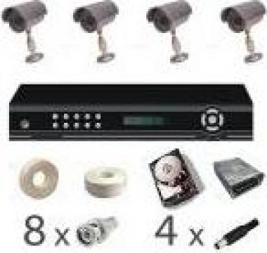 Sistem supraveghere video kit 4 camere