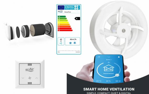 Sistem ventilatie apartament descentralizat SEVi 160