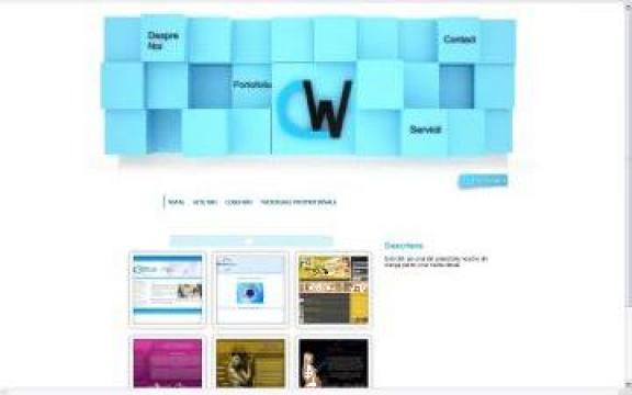 Site, web design
