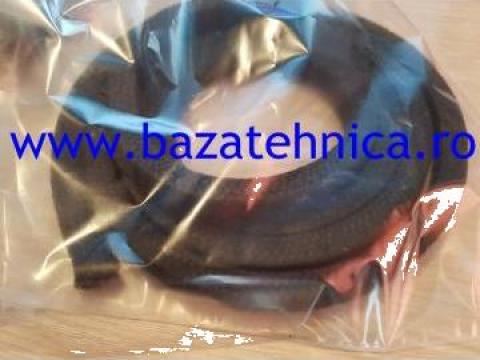 Snur din teflon grafitat, 12x12 mm x 5 m