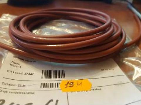 Snur o-ring fi 5mm siliconic