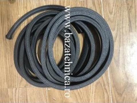Snur teflon, PTFE pur, impletit din fir de teflon