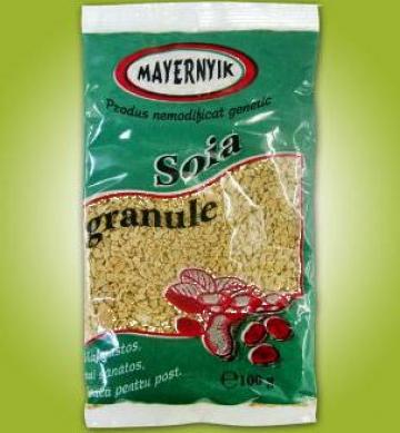 Soia granule, cuburi, snitel - 100 g