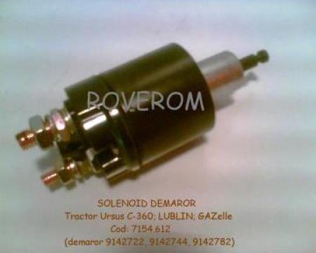 Solenoid demaror 12V (pentru demaror cu reductor)