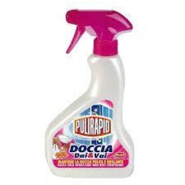 Solutie de curatare pentru cabina de dus cu pulverizator