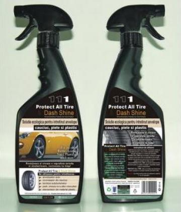 Solutie intretinere anvelope Protect Tire & Dash Shine