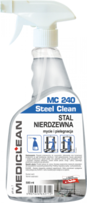 Solutie pentru curatarea si intretinerea inoxului MC 240