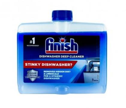 Solutie pentru curatat masina de spalat vase Finish 250ml