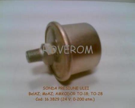 Sonda presiune ulei BelAZ; MoAZ; Amkodor TO-18; TO-28;