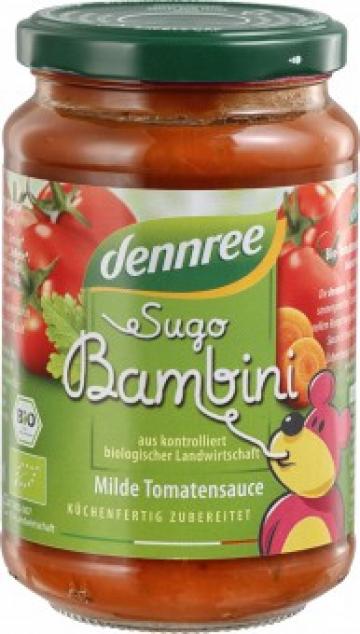 Sos de rosii pentru copii Sugo Bambini bio 350g Dennree