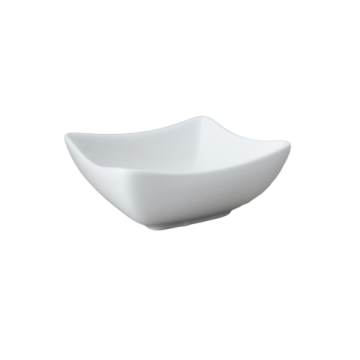 Sosiera patrata 8x8cm din portelan MN0134380