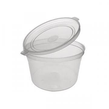 Sosiera rotunda, cu capac, 120cc (100buc)