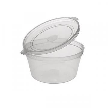 Sosiera rotunda, cu capac, 70cc (100buc)