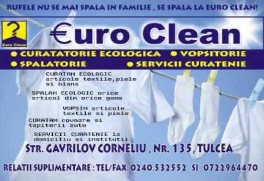 Spalatorie de haine din Tulcea Euro Clean