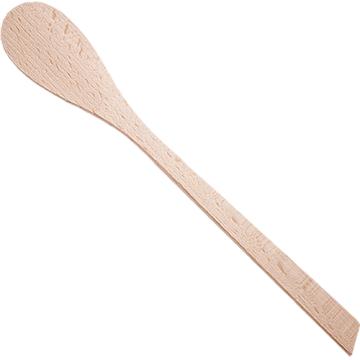 Spatula lemn cu cap rotund lunga 26cm