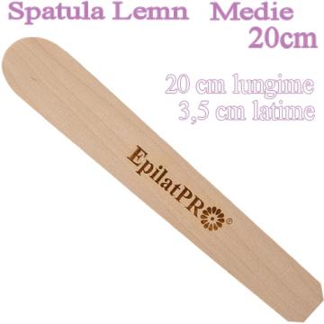 Spatula lemn medie 20 cm