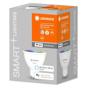 Spot Led Ledvance SMART+ WiFi Spot GU10 Multicolour, 5W
