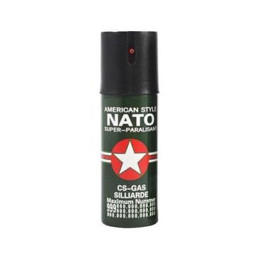 Spray paralizant iritant lacrimogen jet Nato 110 ml