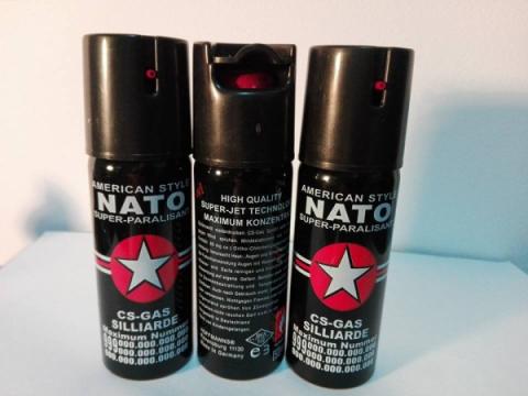 Spray paralizant pentru autoaparare Nato 60 ml