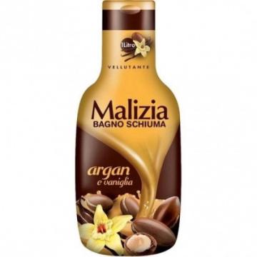 Spuma de baie Malizia cu ulei de argan si vanilie 1litru