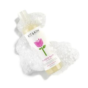 Spuma de baie naturala pentru bebelusi Kit&Kin