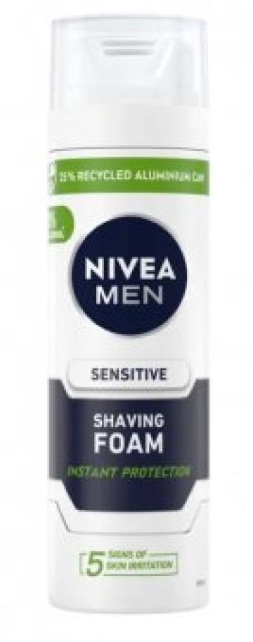 Spuma de ras Sensitive Nivea Men 200ml
