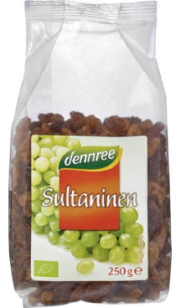Stafide bio 250g Dennree
