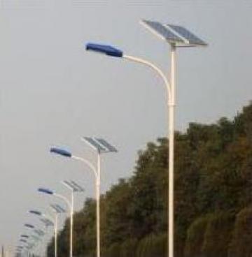 Stalp de iluminat solar stradal