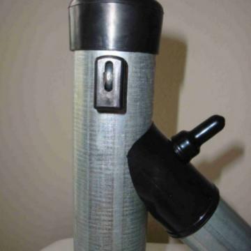 Stalp gard / contravantuire rotund zincat diametru 38 mm