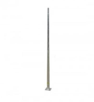 Stalp metalic galvanizat octogonal pentru iluminat 5m