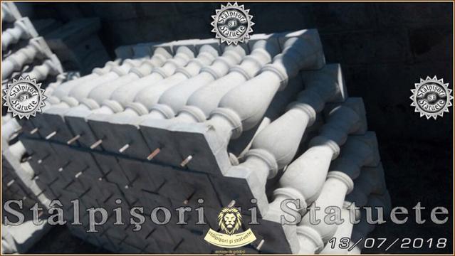 Stalpisori, balustri, popici, mosoare, din beton