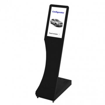 Stand L cu ecran touch LCD, 15 inch, JJ Displays