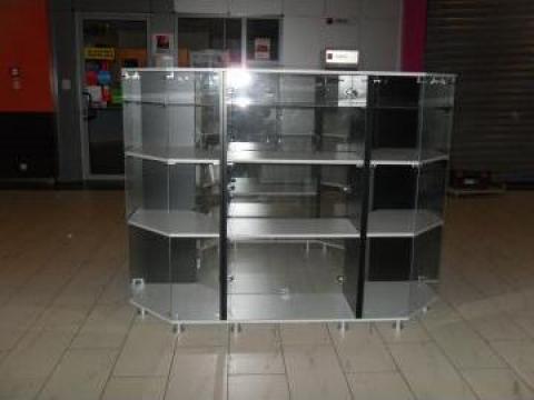 Stand comercial hexagonal