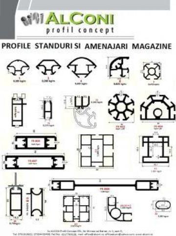 Standuri si vitrine comerciale, mobilier comercial