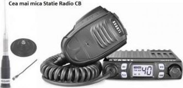Statie radio CB Avanti Micro cu putere reglabila 4-8 Watti