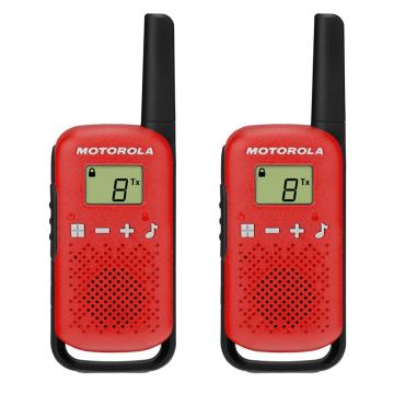 Statie radio PMR portabila Motorola Talkabout T42 rosu