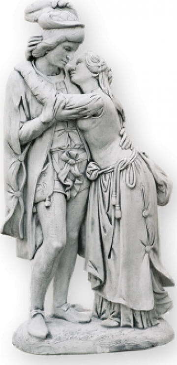 Statuie gradina cuplu Romeo si Julieta S27