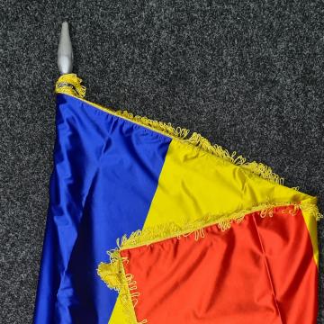 Steag Romania sau UE sau NATO, satinate de interior