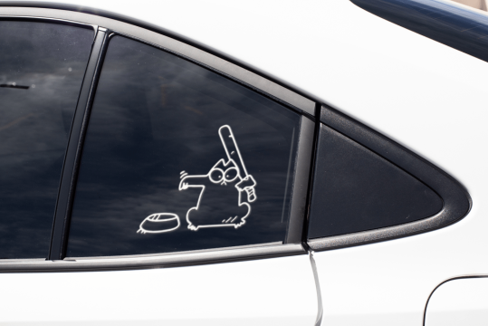 Sticker auto - Pisica