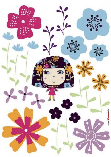 Sticker de perete Flowerine