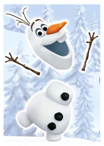 Sticker de perete pentru copii Frozen Olaf