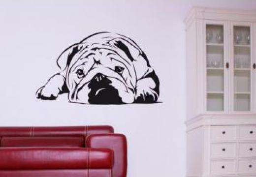 Sticker decorativ Bulldog